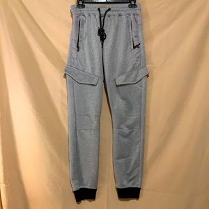 Sold together, Black and gray sweatpants. Size: S
